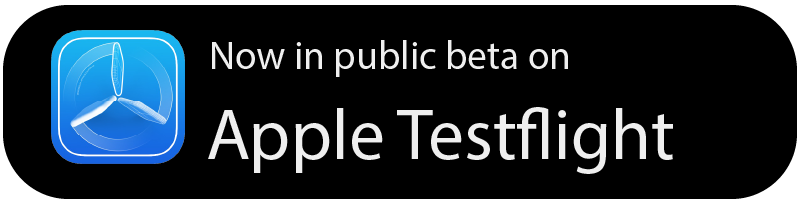 Try the beta in Apple Testflight